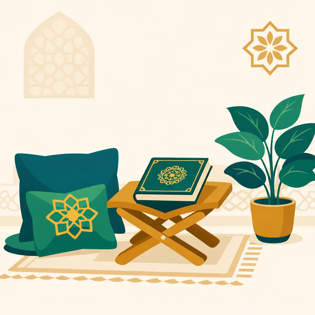 Creating a Peaceful Quran Learning Space at Home